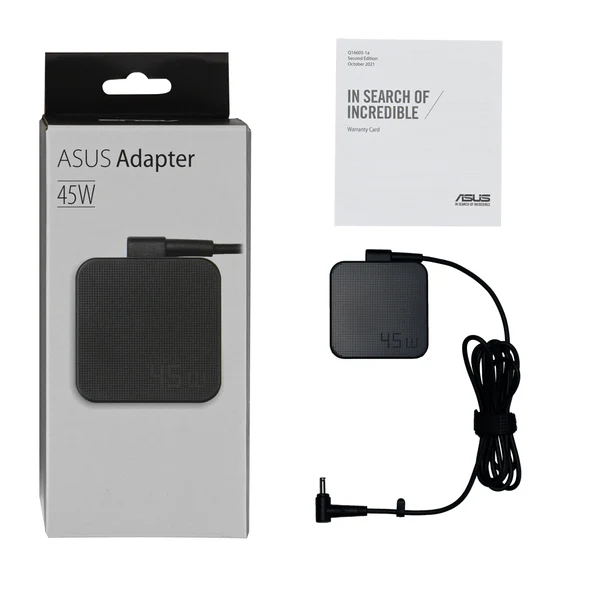 Original Asus 45W 4.5mm 19V 2.37A AC Adapter Laptop Charger (Pin Size: 4.5 mm X 3.0 mm)- Power Cable Included - Image 2