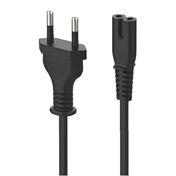 2-pin Universal Replacement AC Power Cord Cable Wire for LED TV, Play Station,Printer,Laptop PC Notebook Computer, Tape Recorder, Camera