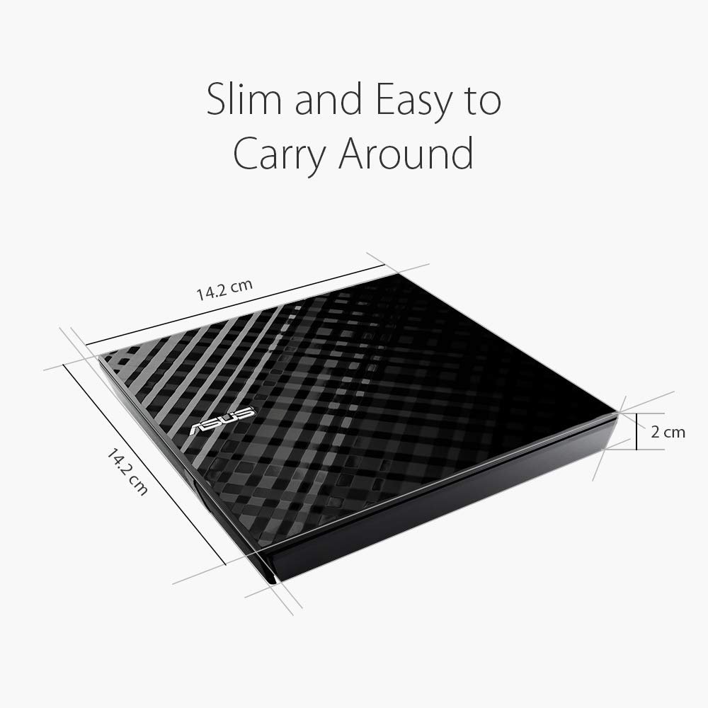 ASUS SDRW-08D2S-U LITE External Slim 8X DVD-RW Mac Compatible Optical Drive (SDRW - Image 3