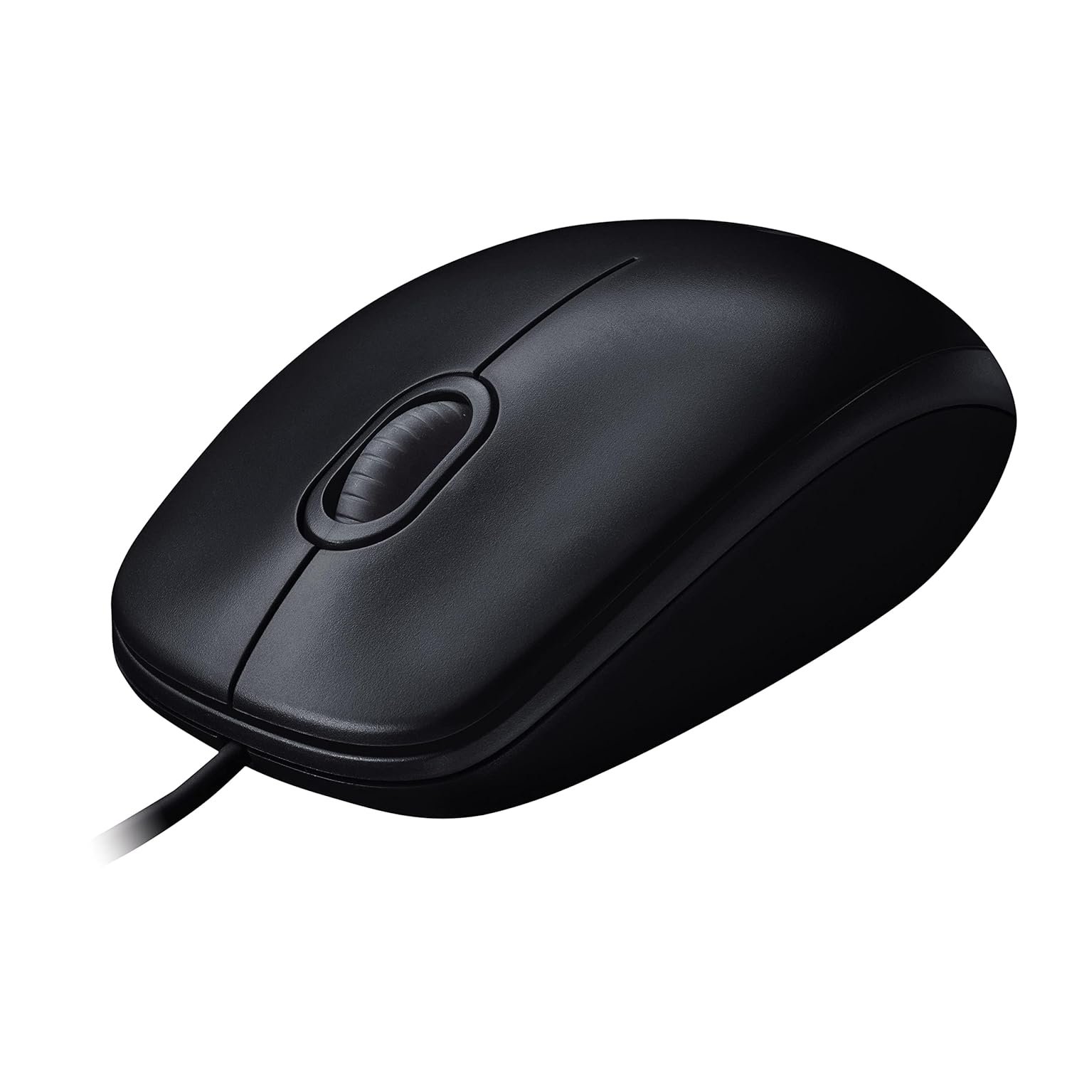 Logitech M90 Wired USB Mouse, 3 yr Warranty, 1000 DPI Optical Tracking, Ambidextrous PC/Mac/Laptop - Black - Image 5