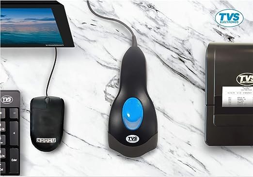 TVS Electronics BS-C101 Star Barcode Scanner |Aim and Shoot Trigger |1D linear imager to scanner |Express Speed of 330 scans per second|plug and play|2500 Pixels|1D CCD Imaging technology| - Image 3