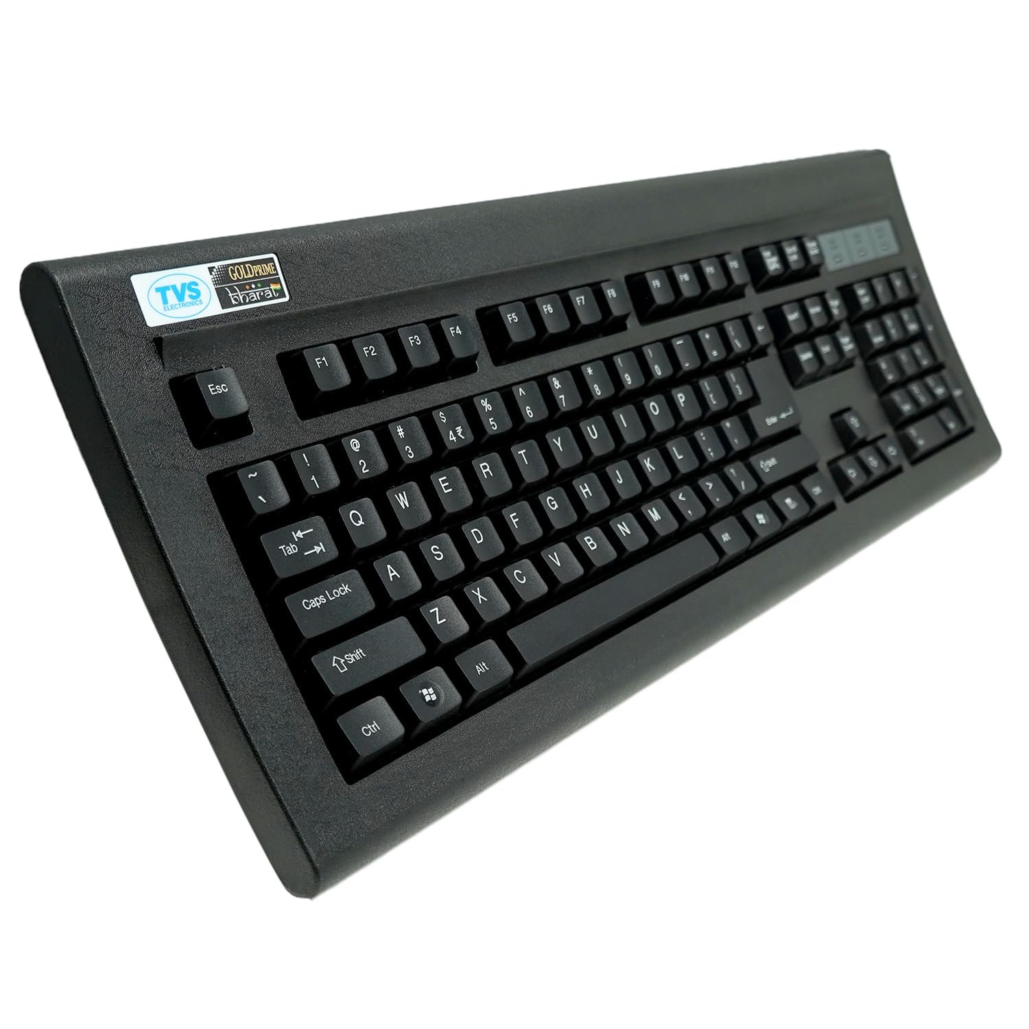 TVS ELECTRONICS Gold Prime Mechanical Wired Keyboard | Dustproof Key switches | Guaranteed 50 Million keystrokes | 1.5 Meter USB Cable, USB Gold Keyboard (Black) - Image 9