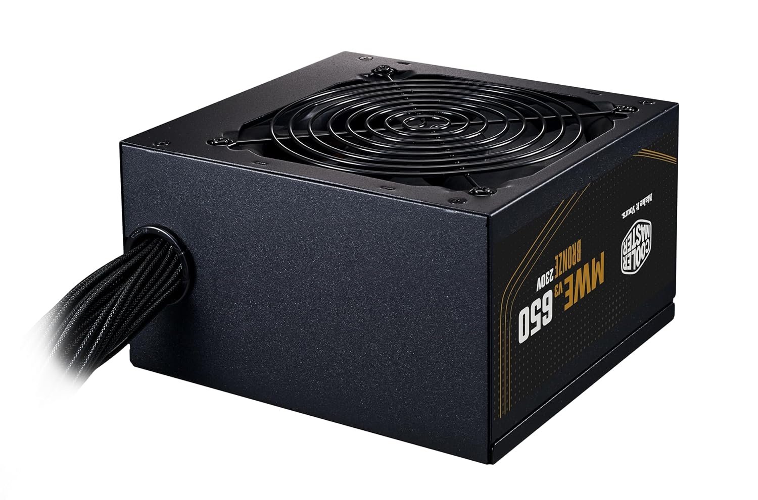 Cooler Master MWE 650 V3 Bronze ATX 3.1 Power Supply - Non Modular | 80 Plus Bronze Certified | Quite HDB Fan | DC-to-DC Circuit Design | ATX 3.1 Version | Ready for 50 Series | 650 Watt - Image 6