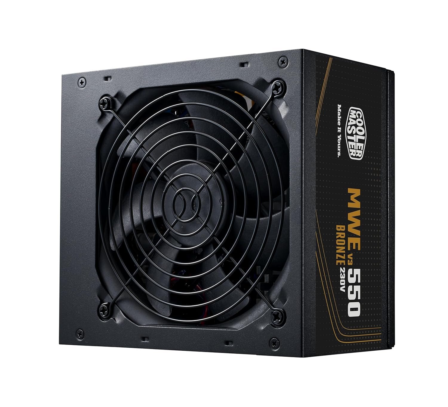 Cooler Master MWE 550 V3 Bronze ATX 3.1 Power Supply - Non Modular | 80 Plus Bronze Certified | Quite HDB Fan | DC-to-DC Circuit Design | ATX 3.1 Version | Ready for 50 Series | 550 Watt - Image 7